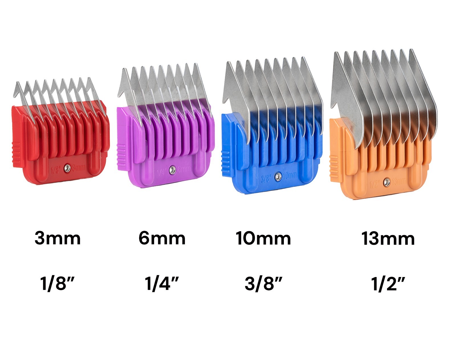 Professional Cocker Spaniel Dog Clipper Set with 4 Comb Guides and 10