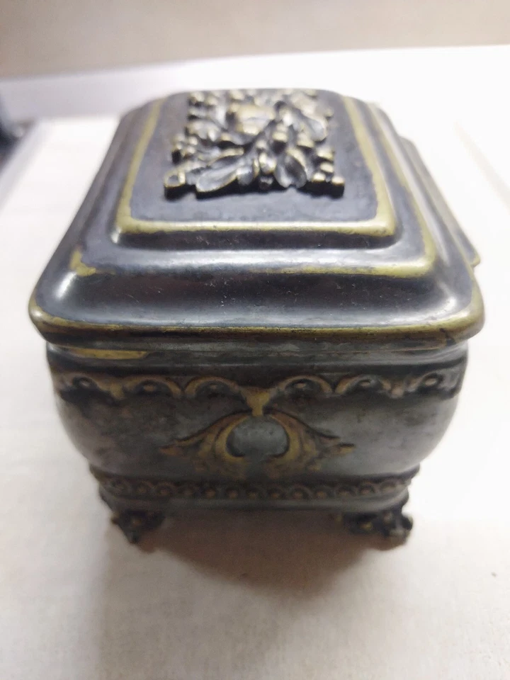 Шкатулка Fabric Józefa Fraget WARSZAWIE 1851 - Image 3 of 4