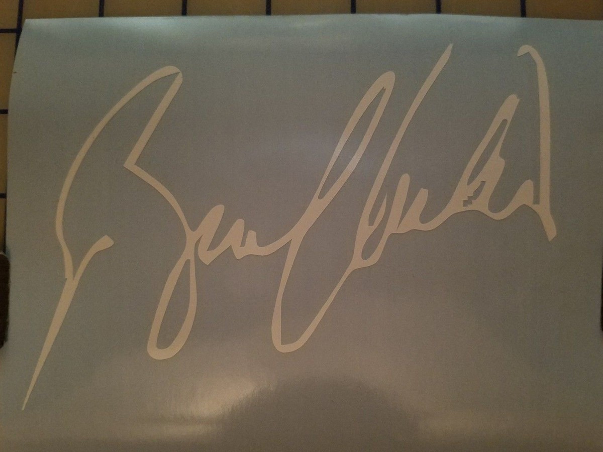 KISS Autograph Decals - Paul Stanley, Gene Simmons, Ace Frehley or