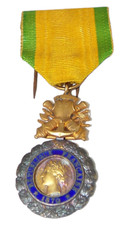 Military Medal (Model Third Republic, 1870 to 1951) French WW1/WW2