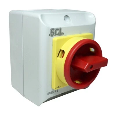 SCL 32A Rotary Isolator 3 Pole AC IP65 – IS332
