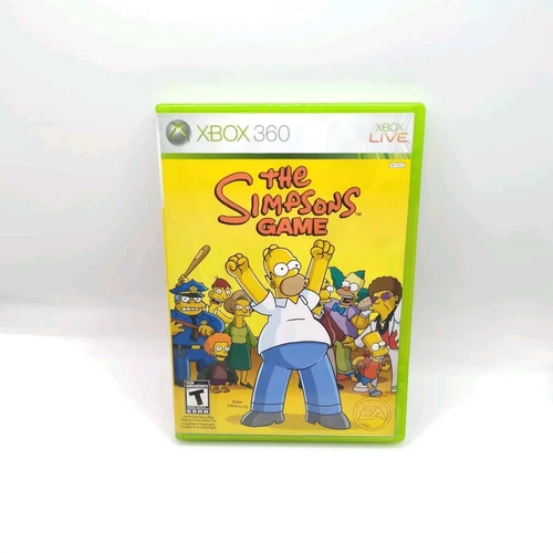 The Simpsons Game (Microsoft Xbox 360, 2007) 