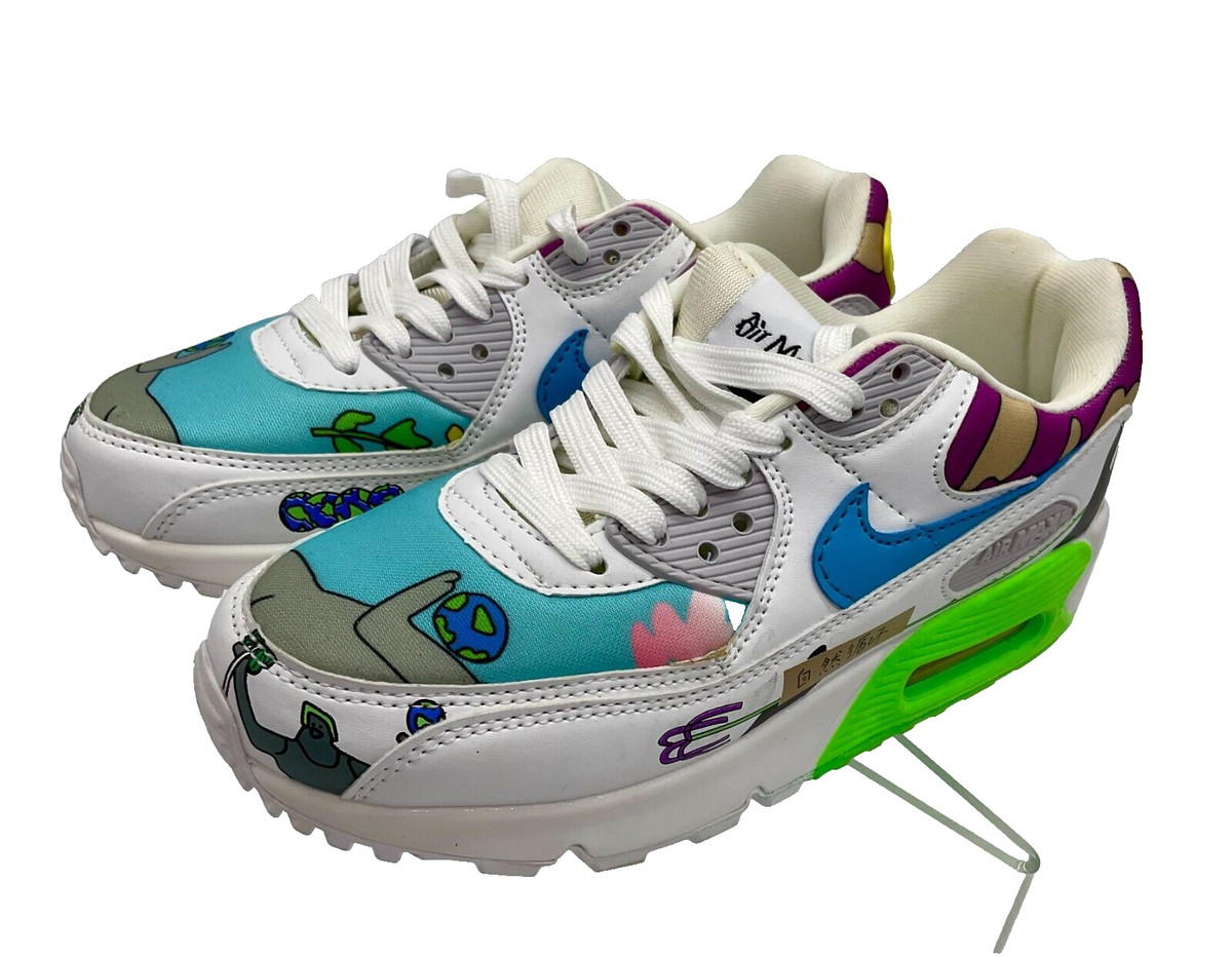 Nike Air Max 90 Flyleather X Ruohan Wang CZ3992 900 Size UK 3 EUR  