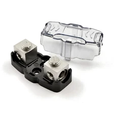 The Wires Zone Mini ANL Fuse Holder 4 or 8 Gauge Nickel Plated, MANL FH-48