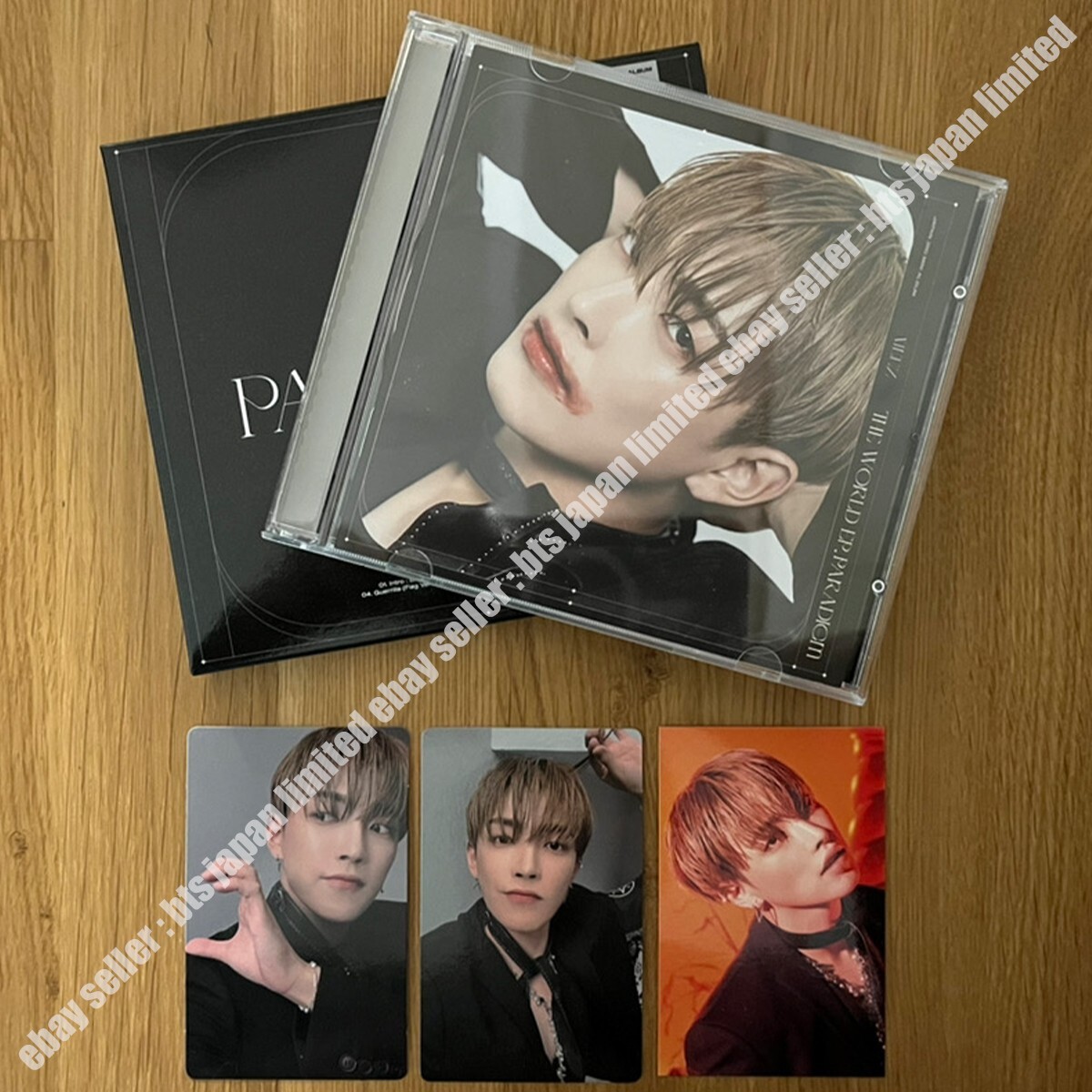 ATEEZ HONGJOON THE WORLD EP . PARADIGM Photocard 2 Solo ver