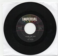 The Spiders  You're The One on Imperial Original R  B  45