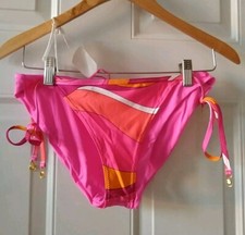 TRINA TURK TIE SIDE SWIM BOTTOM, SIZE 8