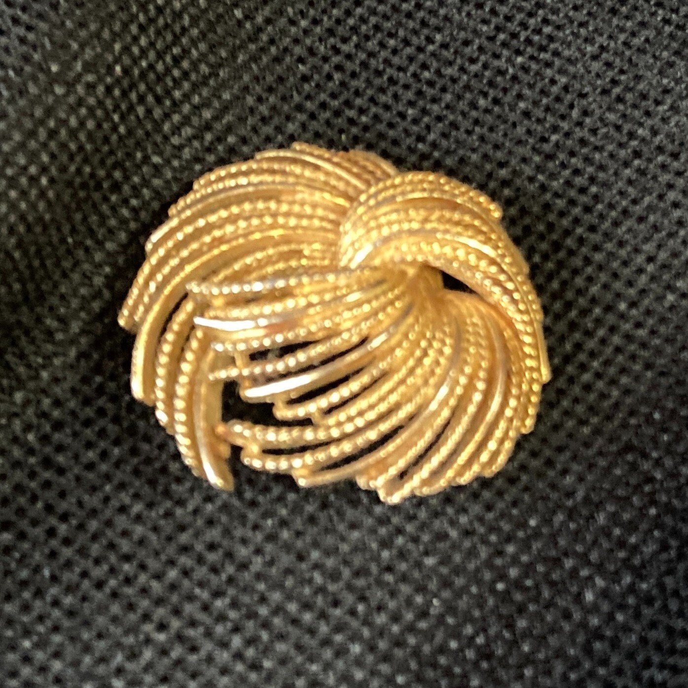 Vintage Firework Statement Brooch Dimensional Des… - image 2