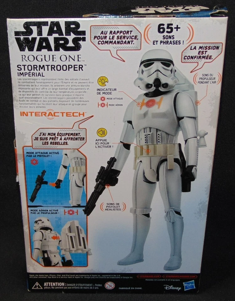 Star Wars Rogue One Stormtrooper Imperial / Interactech 2016 Hasbro / Neuf Fr ! - Photo 3/4