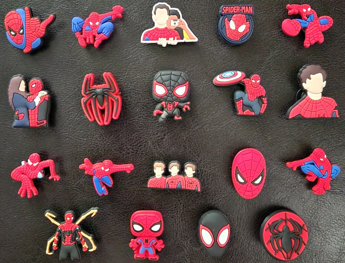 Spiderman Croc Charms|Kids Croc Decoration|Cute Croc Charms|Cartoon Shoe Charms