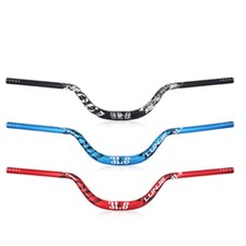 31.8 Mountain Bike Handlebar Aluminum MTB Swallow Riser Bar 720mm Big Angle USA