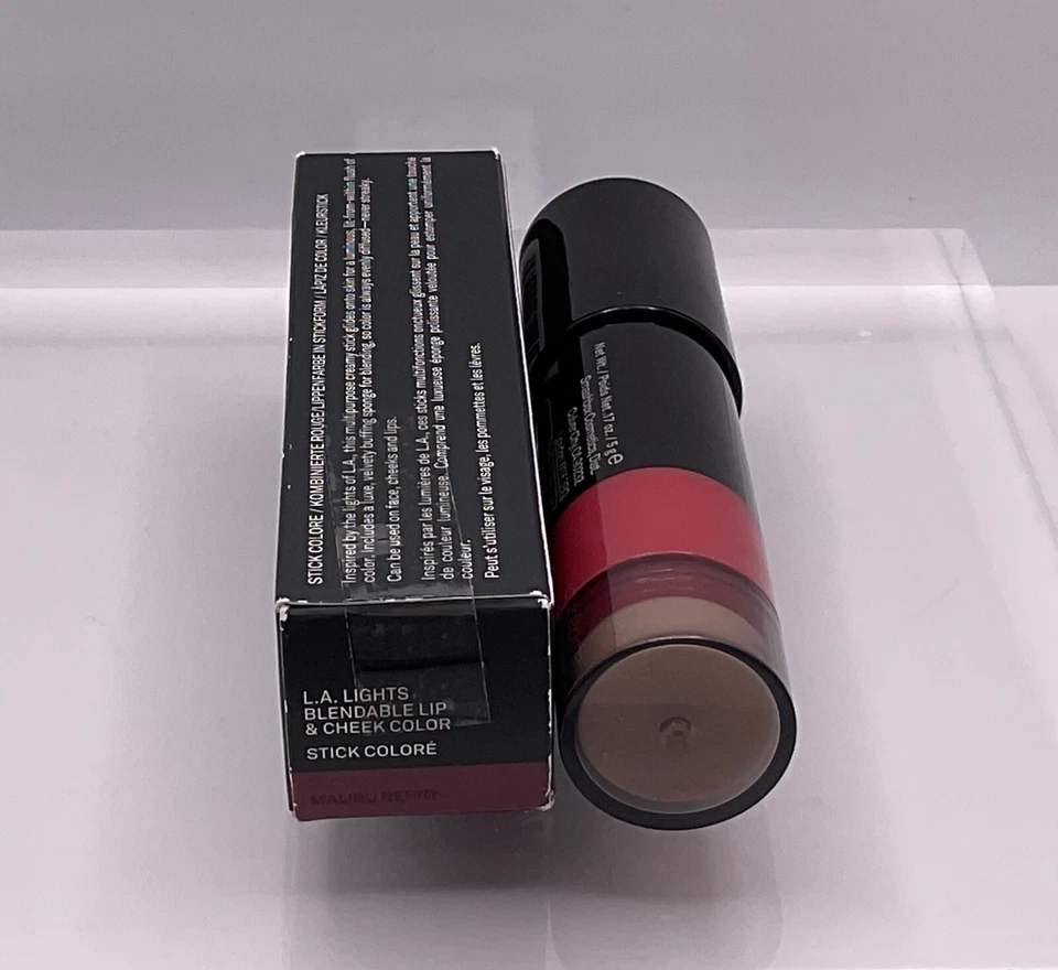 Smashbox L.A. Lights Blendable Cheek Color Blush/Lip MALIBU BERRY *Retired* - Image 3 of 4
