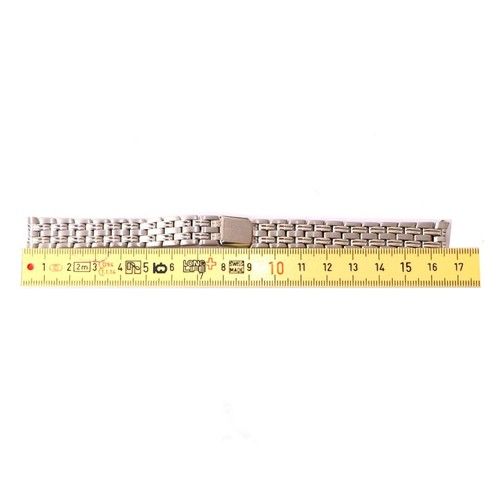 16MM Bulova Original Swiss Bracelet, Stainless Steel Silver Color Band #B101# - Picture 3 of 4