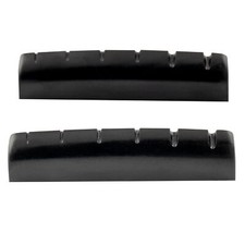 Musiclily Pro 2Pcs Black Slotted 43mm Nuts Fl...