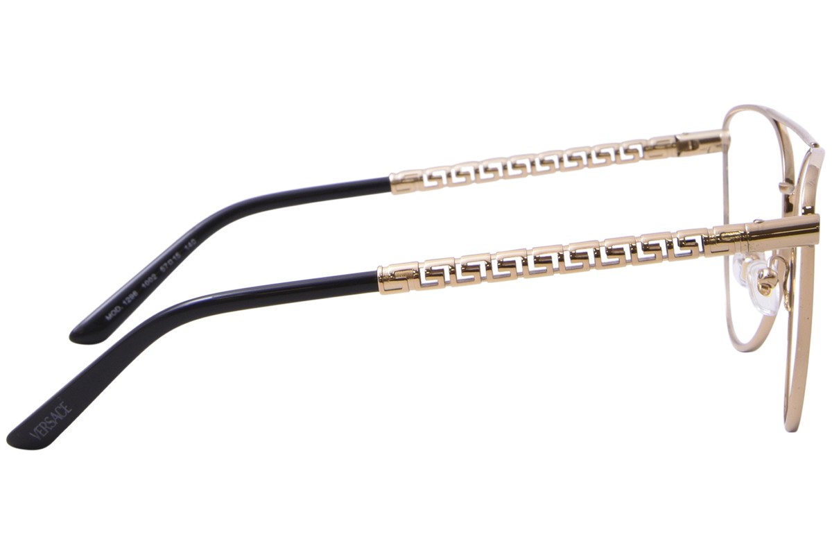 VERSACE キャットアイフレムメカネ 0VE1296 1002 Versace VE1296 1002 Eyeglasses Frame Women's Gold Full Rim