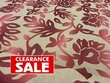 Laura Ashley Fabric Drape Ellington Cranberry Upholstery SOLD PER METRE 😊 
