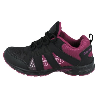 HI-TEC Warrior JRG Scarpe Da Passeggio Per Bambine E Ragazze - Tomaia Sintetica, Inserti In Rete, Intersuola Ammortizzata IMEVA