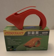 2 Portable Tape Dispenser Packing Packaging Sealing Cutter Heavy Duty 2" Inch