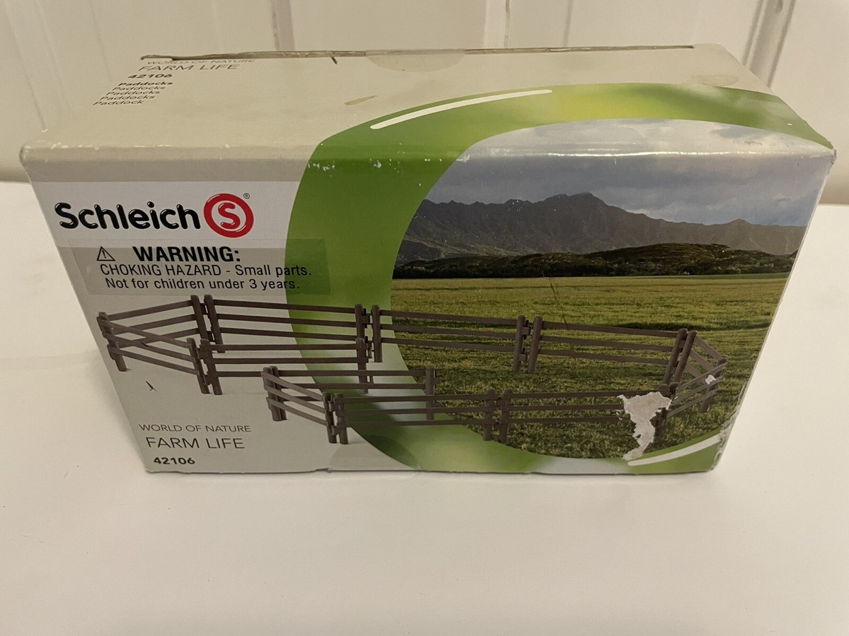 Schleich Horse Club paddock set fence figure Farm Life 42106 rare
