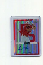 2017 Leaf Perfect Game Metal All American Red Proof Levi Usher Auto 1/1