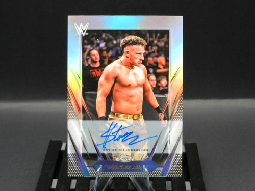 💪🏼 CHANNING "STACKS" LORENZO | On Card Auto | 2026 Topps Chrome WWE #BCA-CSL🔥