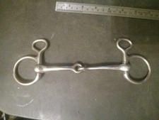 used baucher snaffle bit 5 1/2 in mouth