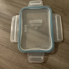 Pyrex Snapware Plastic Storage Lid Replacement 6.5 x 4.5  inch rectangle