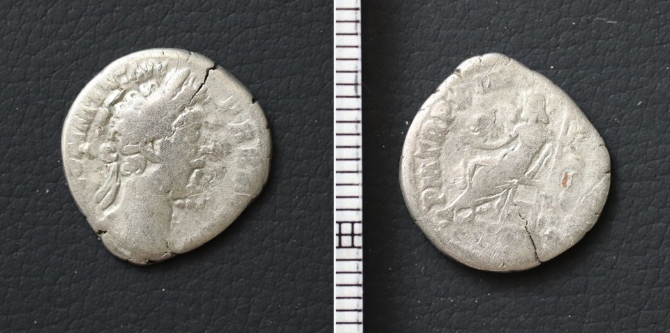 *Commodus , Ancient Roman Coin w/Description Card, Greek Byzantine ...