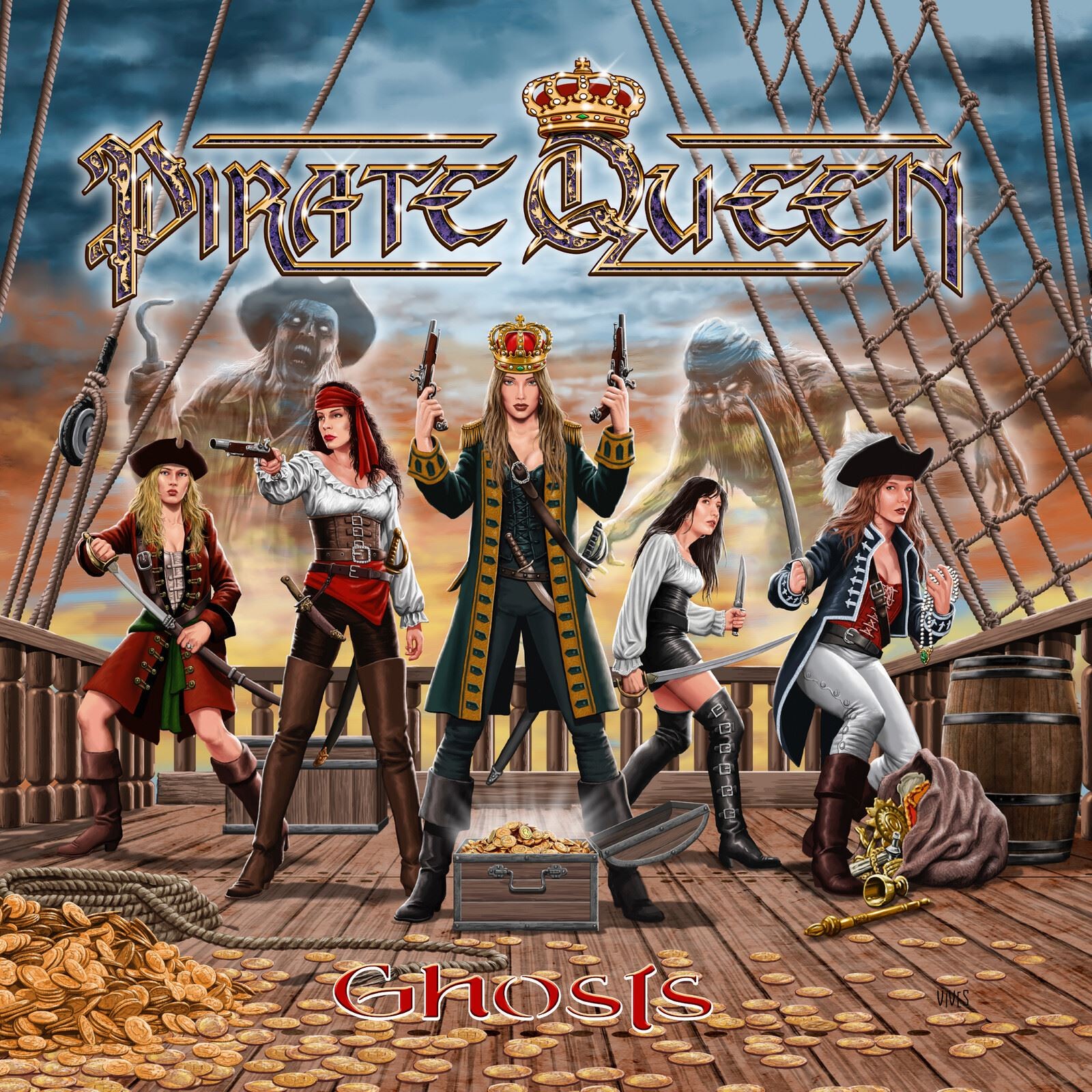 Pirate Queen - Ghosts (Despotz Records) CD Album
