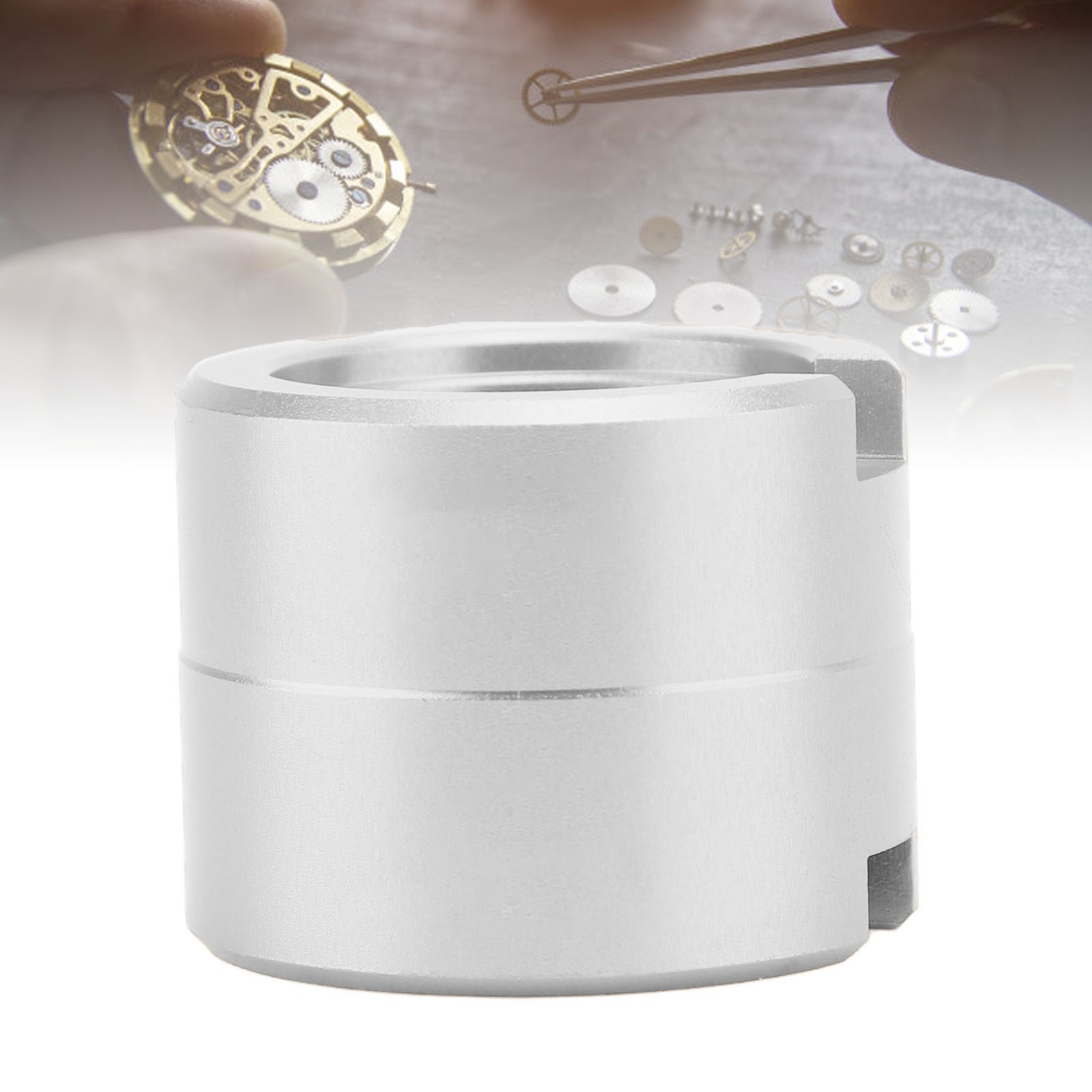 Watch Movement Holder Base Multifunctional Aluminum Repair Assembly Tool Move ;;