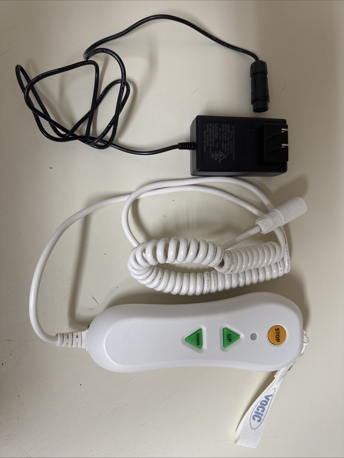 Vocic remote control for electric toilet seat liftremote control And Charger