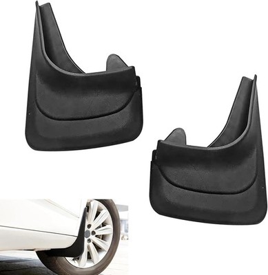 2 Pack Truck Mud Flaps for All Weathers, PVC Anti-scratch Waterproof Mudguard