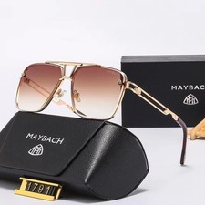 MAYBACH Men’s Pilot Sunglasses Women Luxury Designer Classic UV400 17911