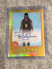 2024-25 Topps Chrome PATTY MILLS 32/50 Auto Gold Geometric Ref 1973 #73TA-PMI