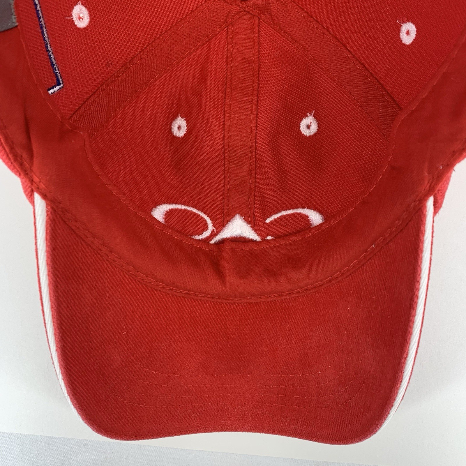 CAO Cigars Hat Red Italia Italy Adjustable Strap OSFM Unstructured Baseball Cap