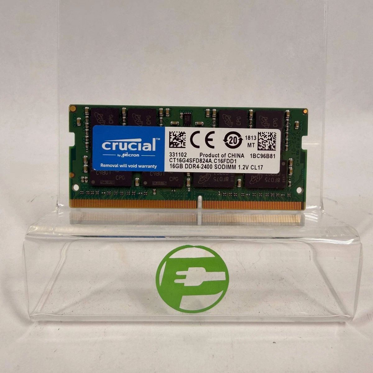 Crucial PC4-19200 (DDR4-2400) Bus Speed Computer RAM 16 GB