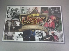 UGK (Underground Kingz) Bun B Signed Rap Poster (12x18in)