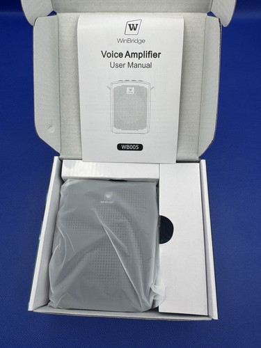 Winbridge Wireless Speaker & Transmitter w/ Microphone Voice Amplifier #WB005 - Picture 7 of 10