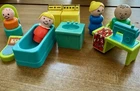 Vintage 1970s Little People Utility Set #725 Complete