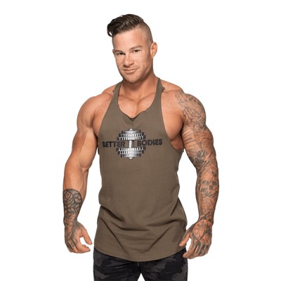 Better Bodies Team BB Stringer Bodybuilding Tank Top Fitness Muscle Shirt