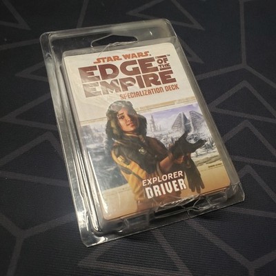 Star Wars Edge of the Empire: Explorer Driver Deck (RPG Accessory) FFG Narrative
