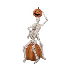 Halloween Skeleton Pals Decorative Figurine