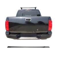 Kofferraumleiste Heckklappe Leiste FüR VW Amarok 2010-2021 Edelstahl Dunkel 1Tlg