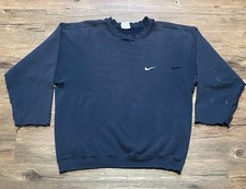 Vintage Distressed Nike Sweatshirt 90's size L flaws 