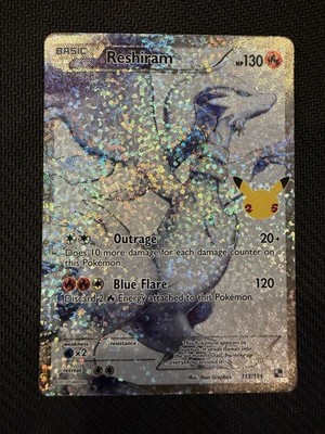 Pokemon TCG - Reshiram 113/114 - Celebrations Classic Collection