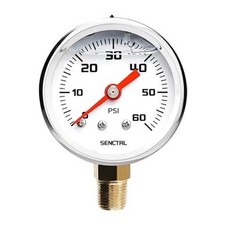 0-60 Psi Fuel Pressure Gauge 1-12 Dial Siz Size 0-60 Psistyle Lower Mount 0-60 Psi Fuel Pressure Gauge 1-12 Dial Siz Size 0-60 Psistyle Lower Mount