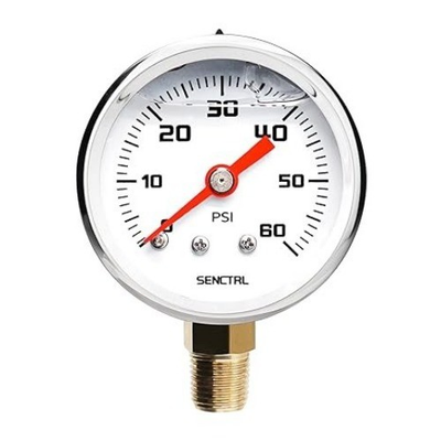 #ad 0 60 Psi Fuel Pressure Gauge 1 1 2quot; Dial Siz Size: 0 60 PsiStyle: Lower Mount $26.99