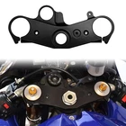 Fit For Yamaha YZF R1 2007 2008 Top Upper Triple Clamp Tree Mount Bracket Black