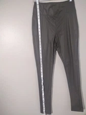 Nordstrom Rack *New With Tags** Sexy Vegan Leather Leggings Olive Medium