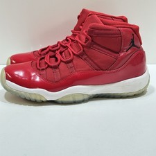 Nike Air Jordan 11 Retro Win Like 96 Boys Size 7Y Red Basketball Shoes Sneakers